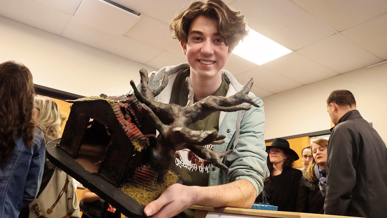Le talent de jeunes artistes du Chêne-Bleu en vedette dans l'exposition Nos refuges intérieurs