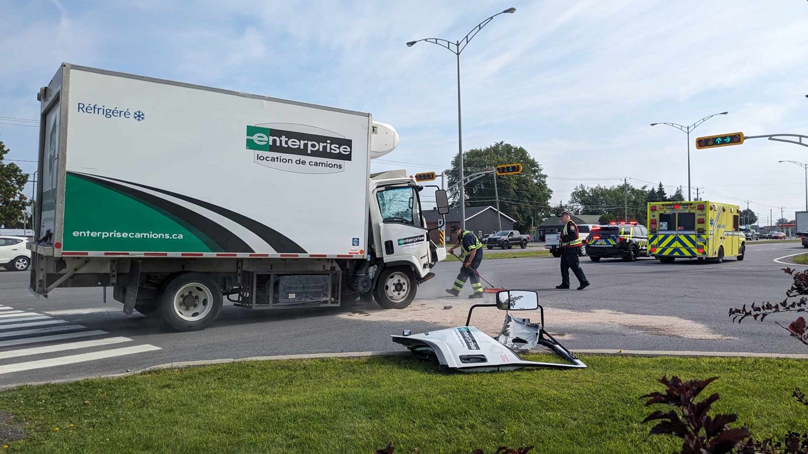 Une collision fait un blessé sur le boulevard Monseigneur-Langlois