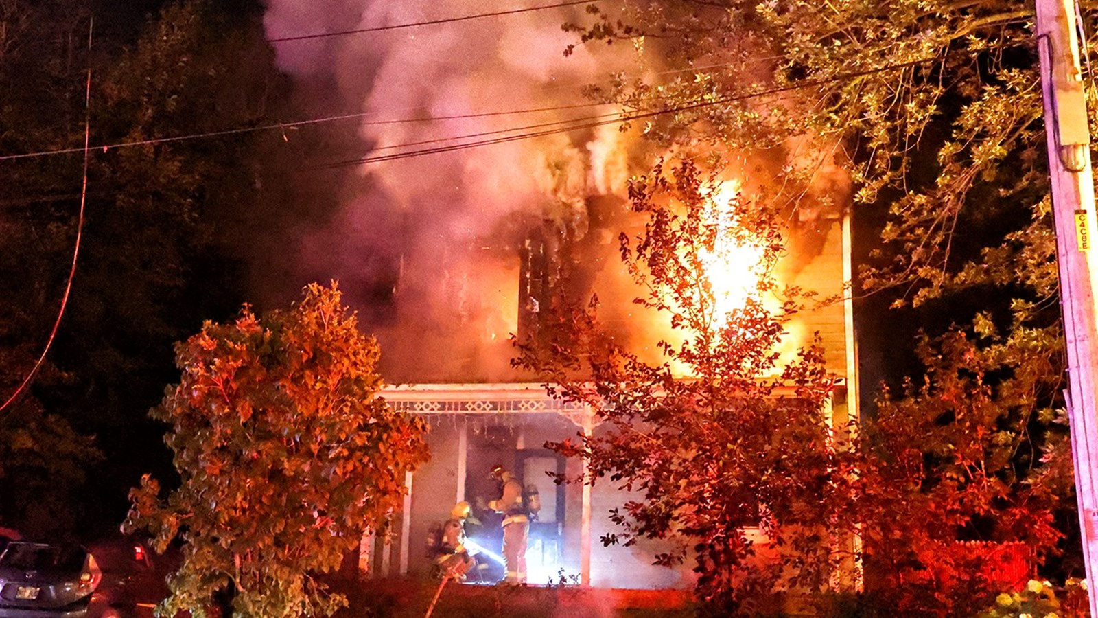 Un incendie criminel ravage une résidence unifamiliale de Rigaud