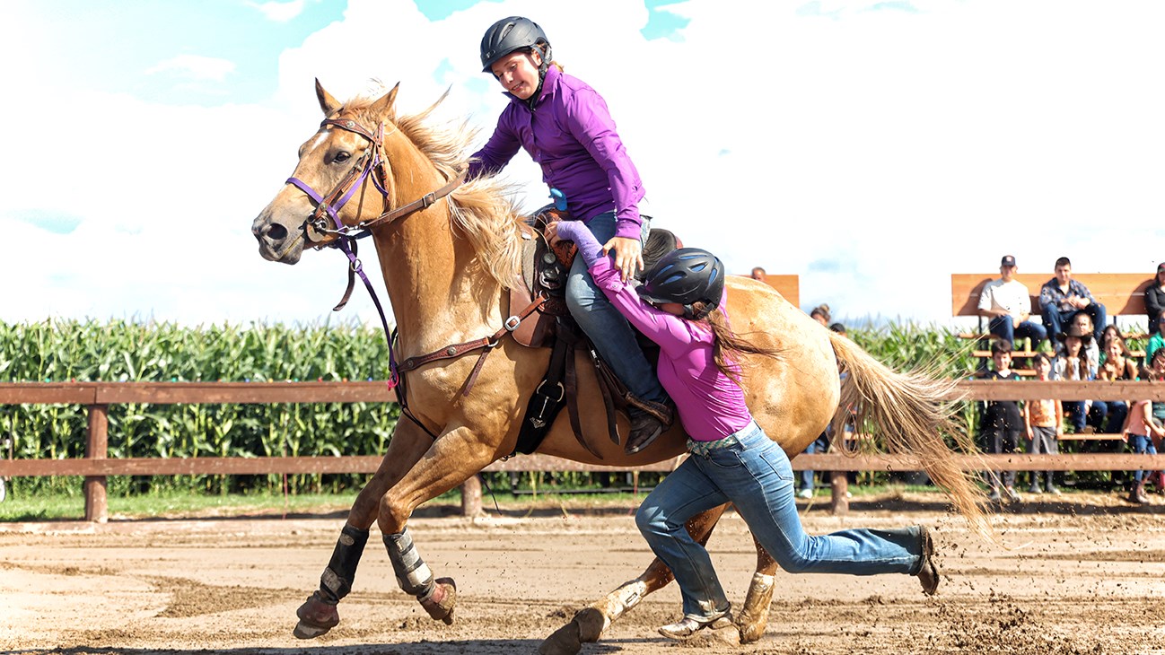 En images: une compétition enlevante au Ranch de Sainte-Justine-de-Newton
