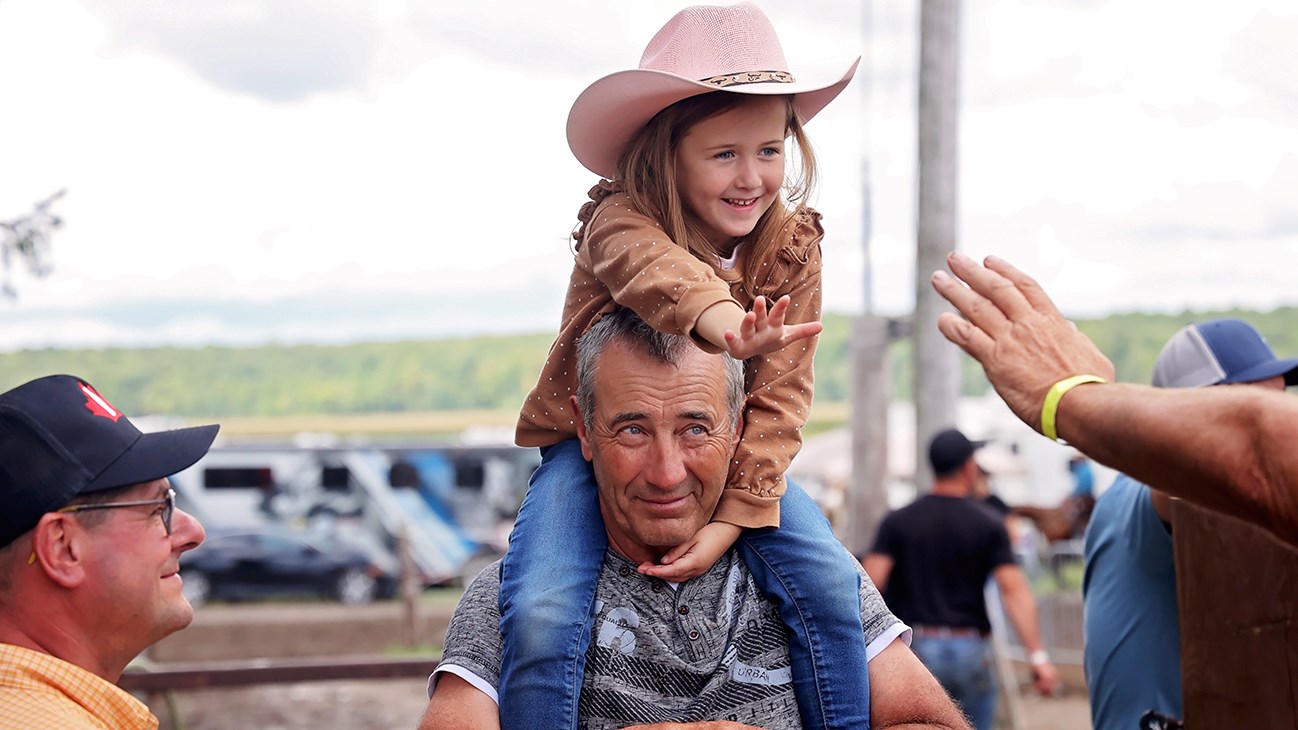 En images: une compétition enlevante au Ranch de Sainte-Justine-de-Newton