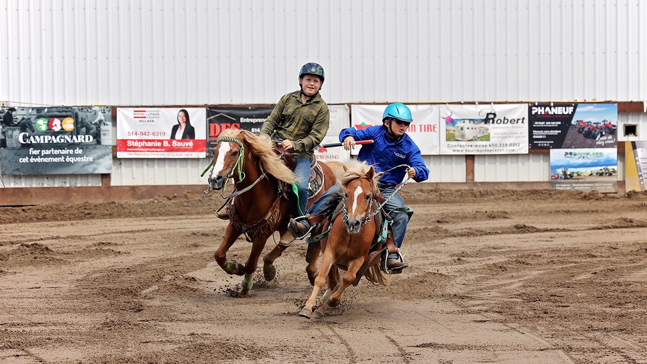 En images: une compétition enlevante au Ranch de Sainte-Justine-de-Newton