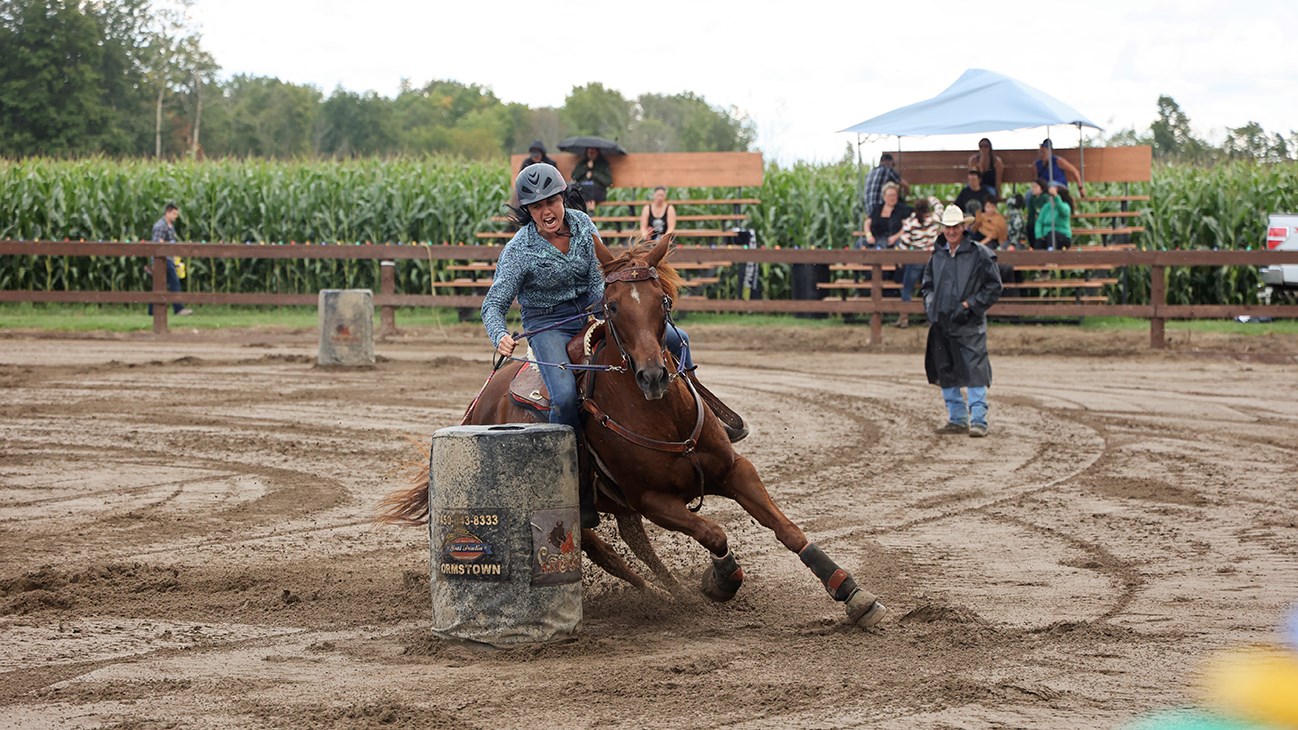 En images: une compétition enlevante au Ranch de Sainte-Justine-de-Newton