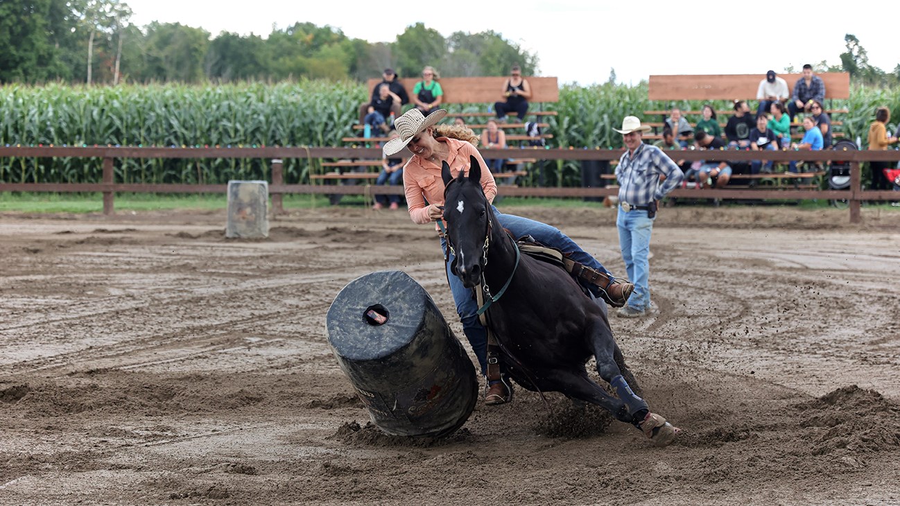 En images: une compétition enlevante au Ranch de Sainte-Justine-de-Newton