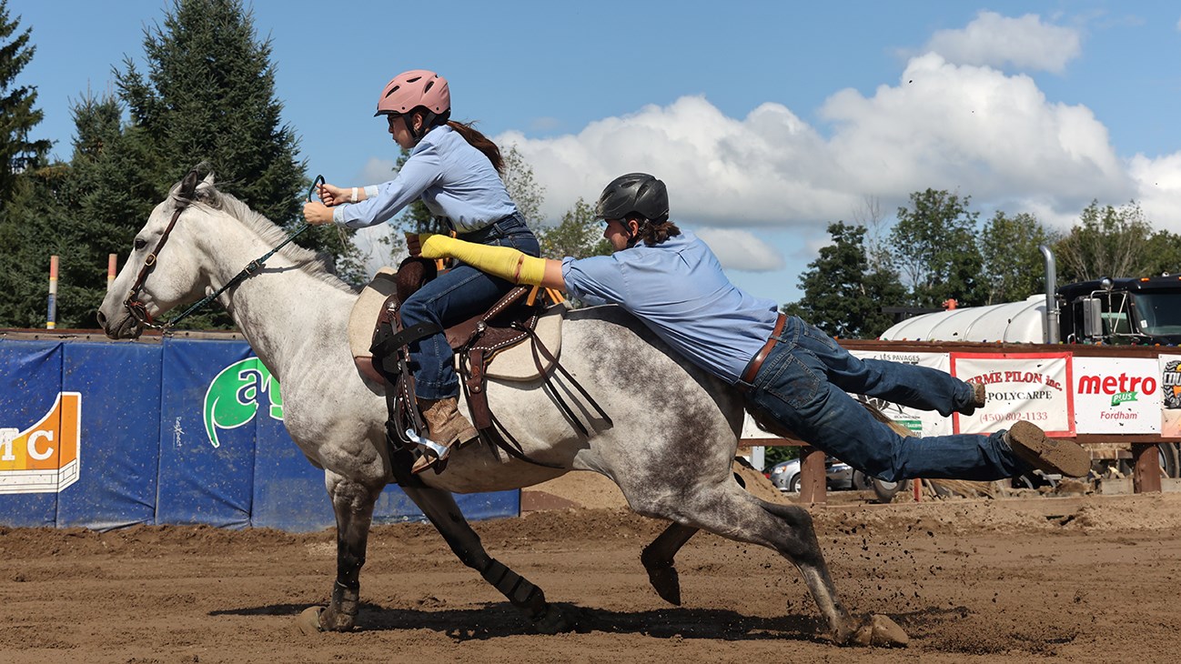 En images: une compétition enlevante au Ranch de Sainte-Justine-de-Newton