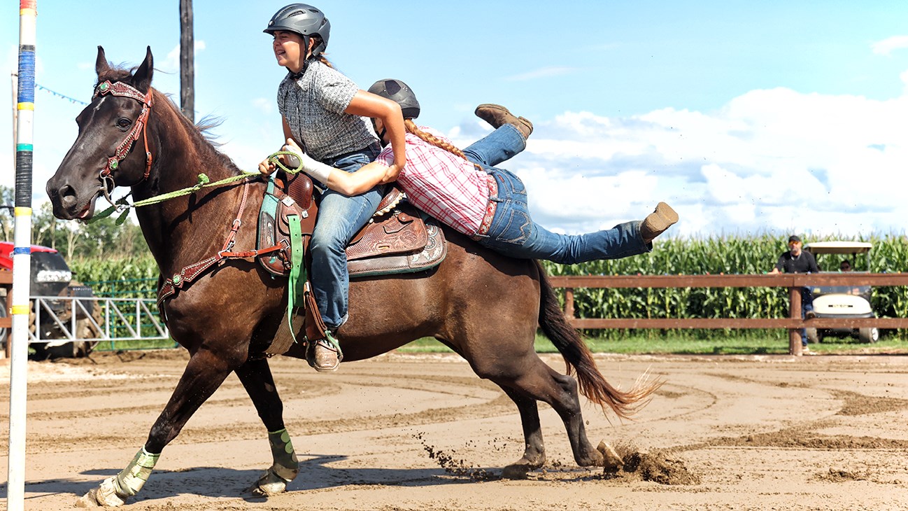 En images: une compétition enlevante au Ranch de Sainte-Justine-de-Newton