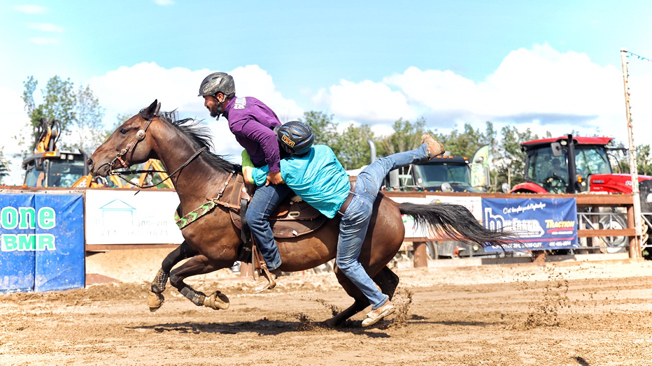 En images: une compétition enlevante au Ranch de Sainte-Justine-de-Newton