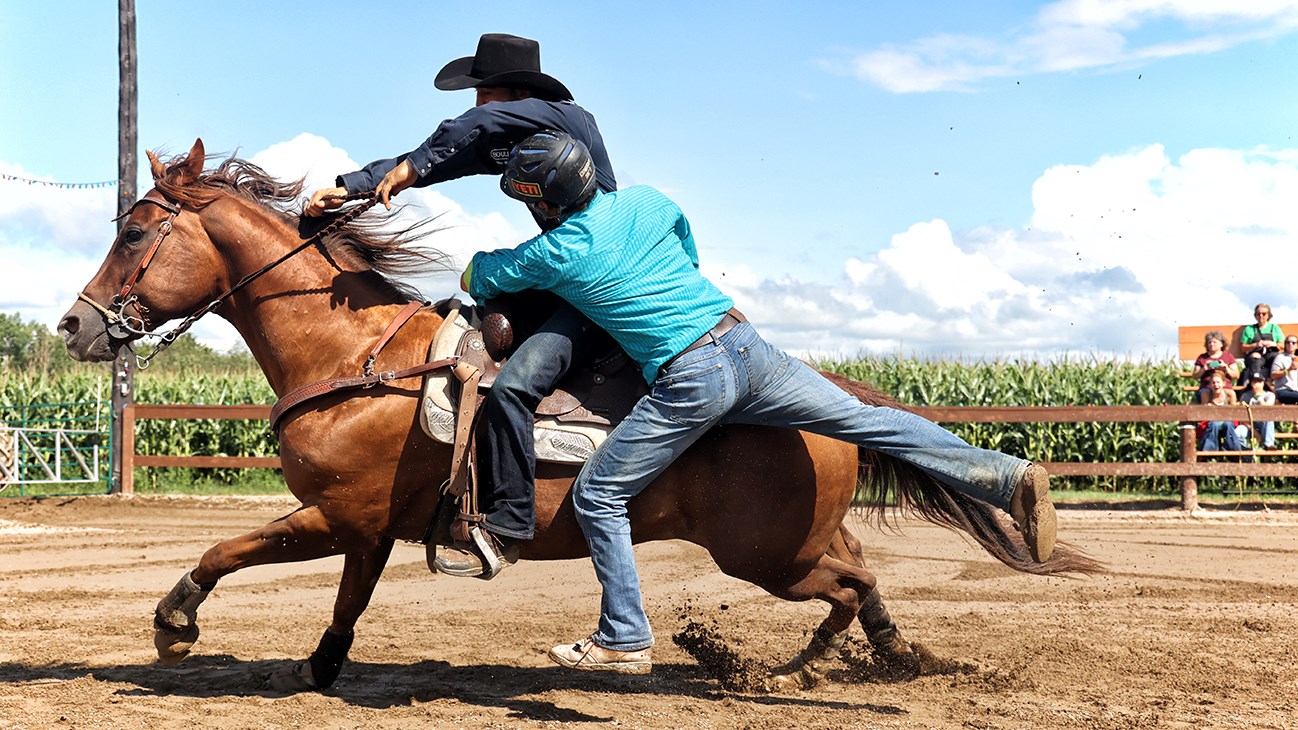 En images: une compétition enlevante au Ranch de Sainte-Justine-de-Newton