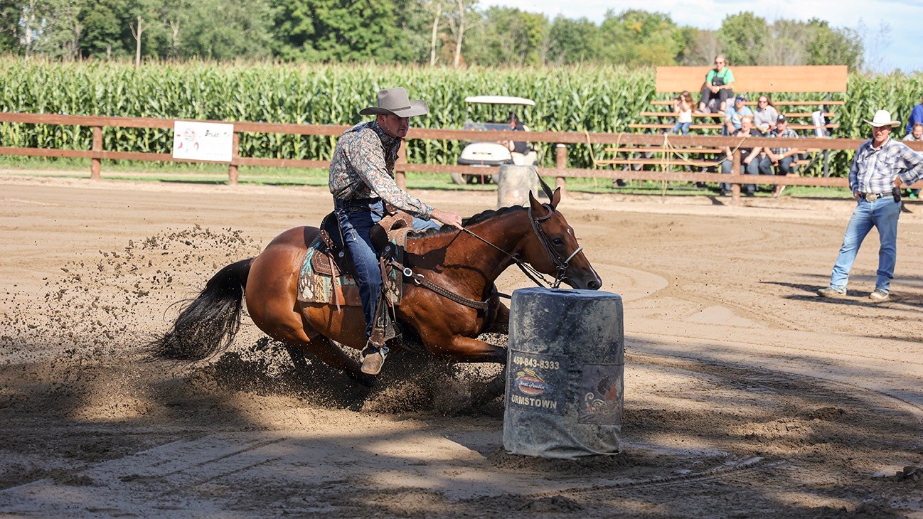 En images: une compétition enlevante au Ranch de Sainte-Justine-de-Newton