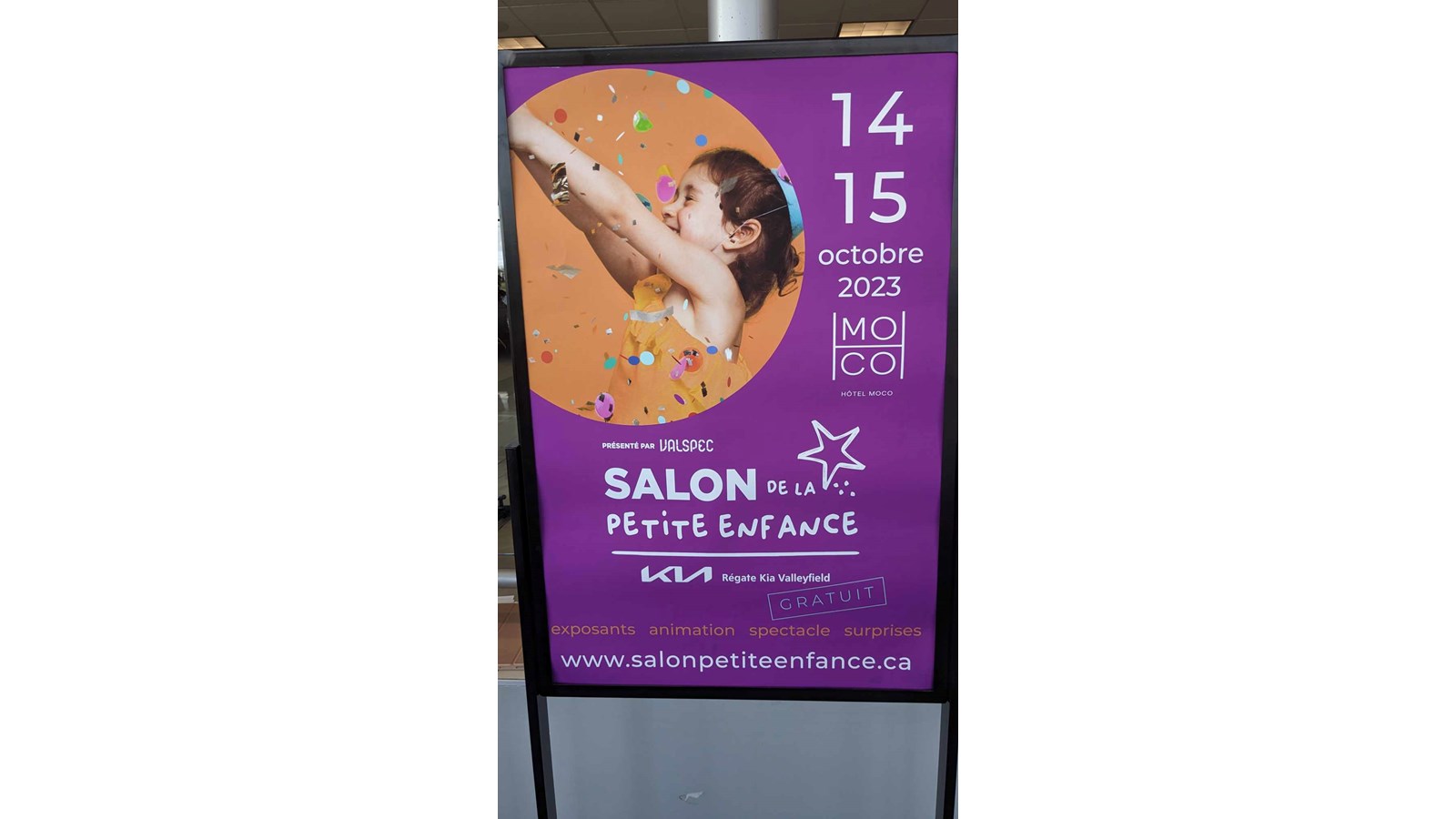 La petite enfance en vedette les 14 et 15 octobre prochains