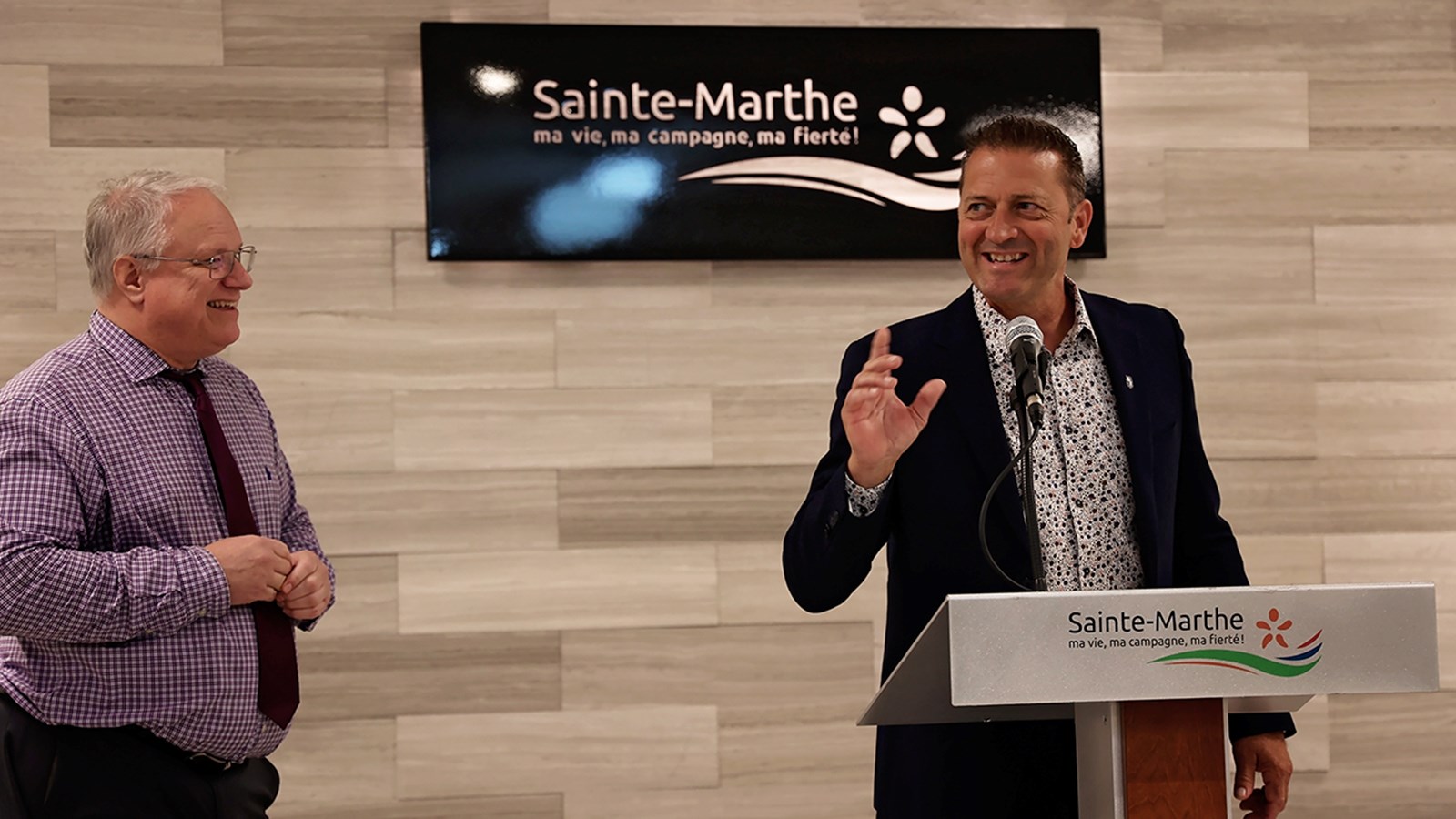 Le maire François Pleau faisait partie des employés honorés ce jeudi 