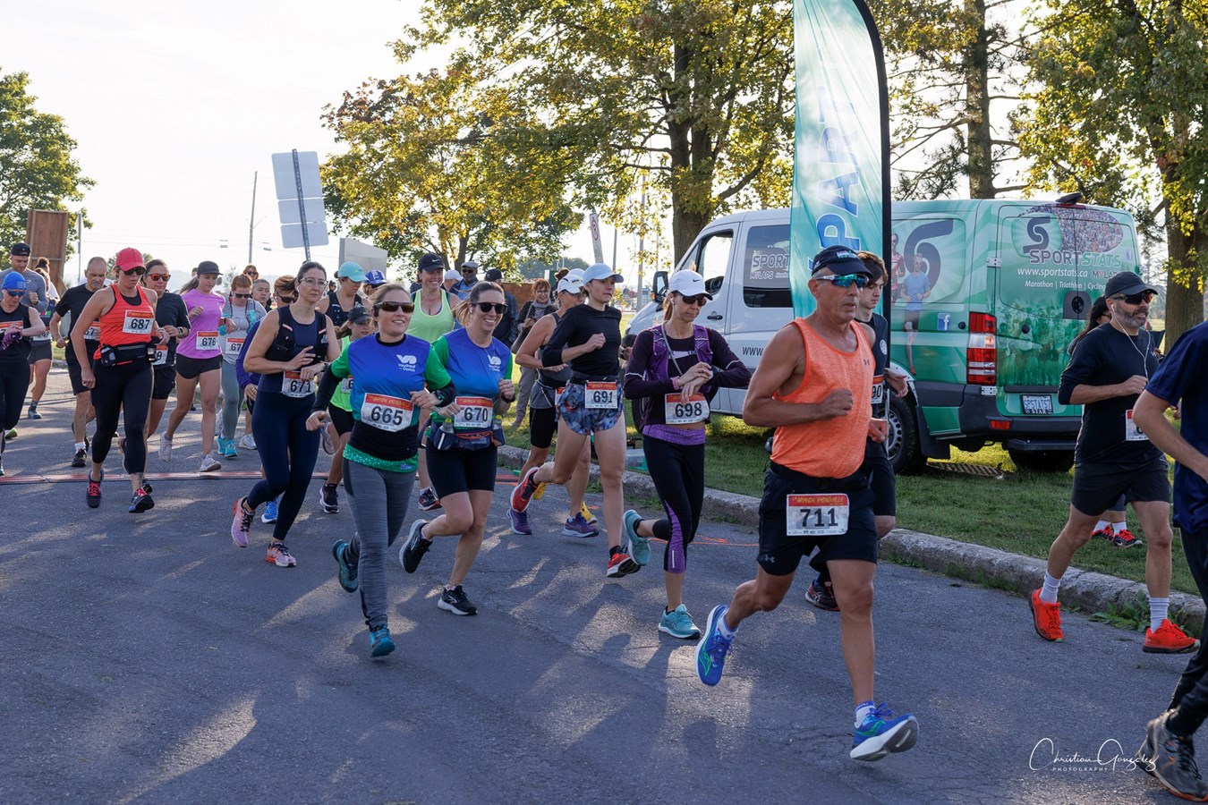 Les coureurs prennent d'assault les rues de Vaudreuil-Dorion