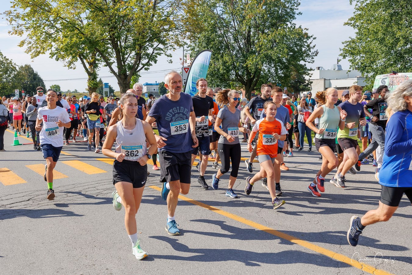 Les coureurs prennent d'assault les rues de Vaudreuil-Dorion