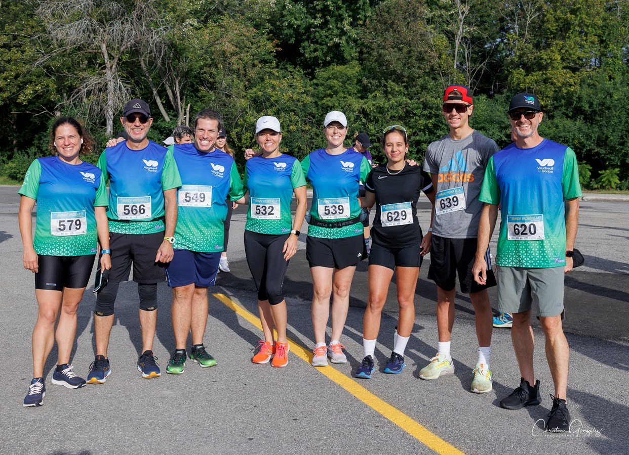 Les coureurs prennent d'assault les rues de Vaudreuil-Dorion