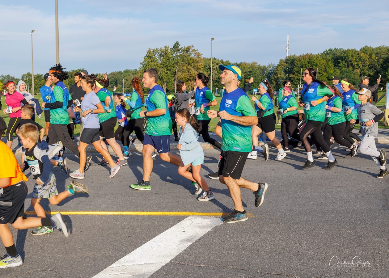 Les coureurs prennent d'assault les rues de Vaudreuil-Dorion