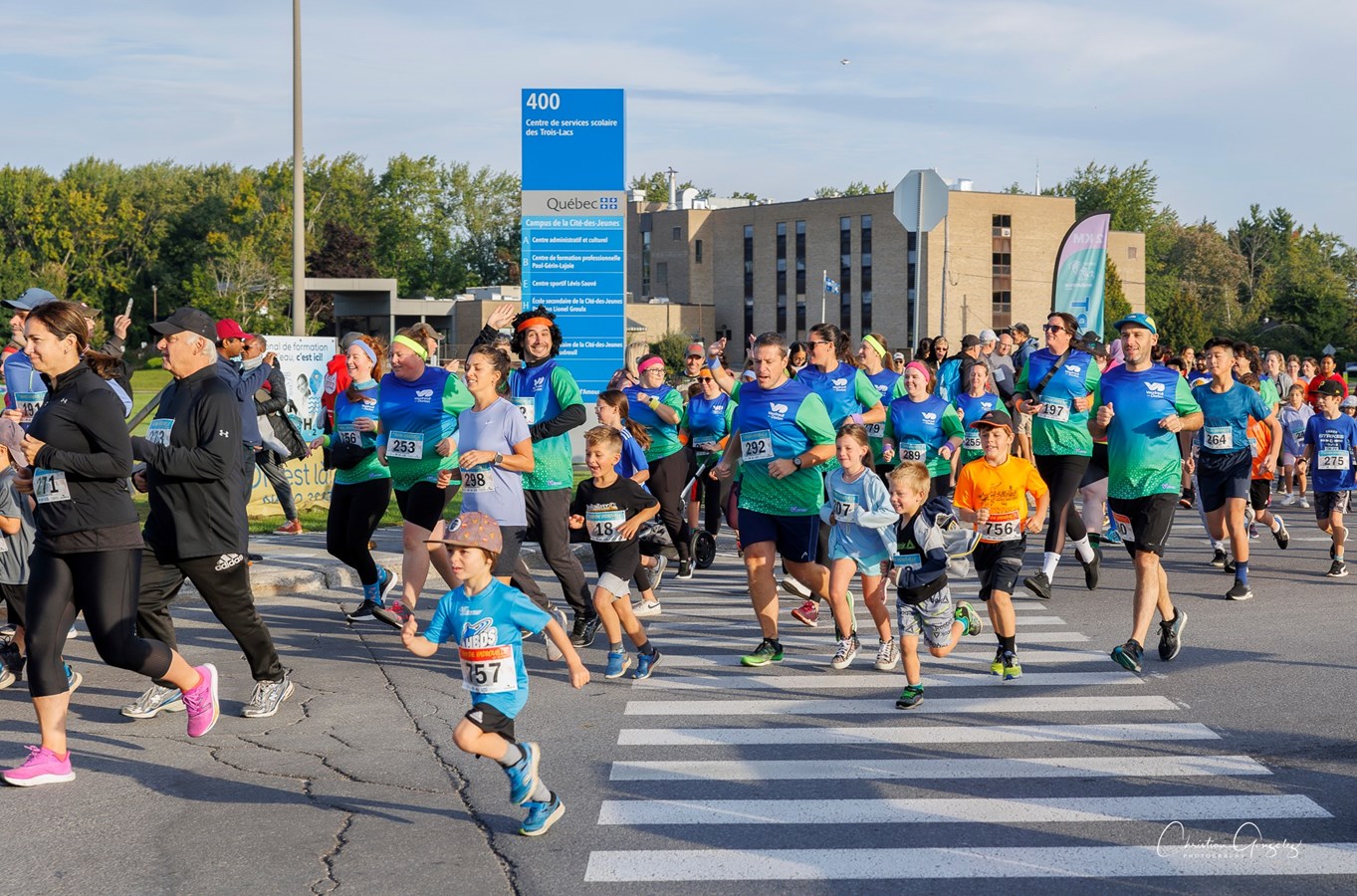 Les coureurs prennent d'assault les rues de Vaudreuil-Dorion
