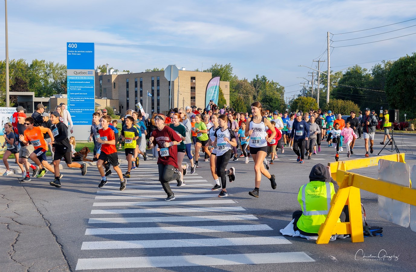 Les coureurs prennent d'assault les rues de Vaudreuil-Dorion