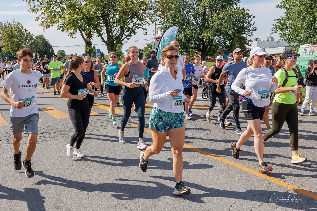 Les coureurs prennent d'assault les rues de Vaudreuil-Dorion