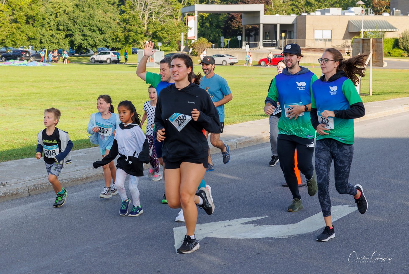 Les coureurs prennent d'assault les rues de Vaudreuil-Dorion
