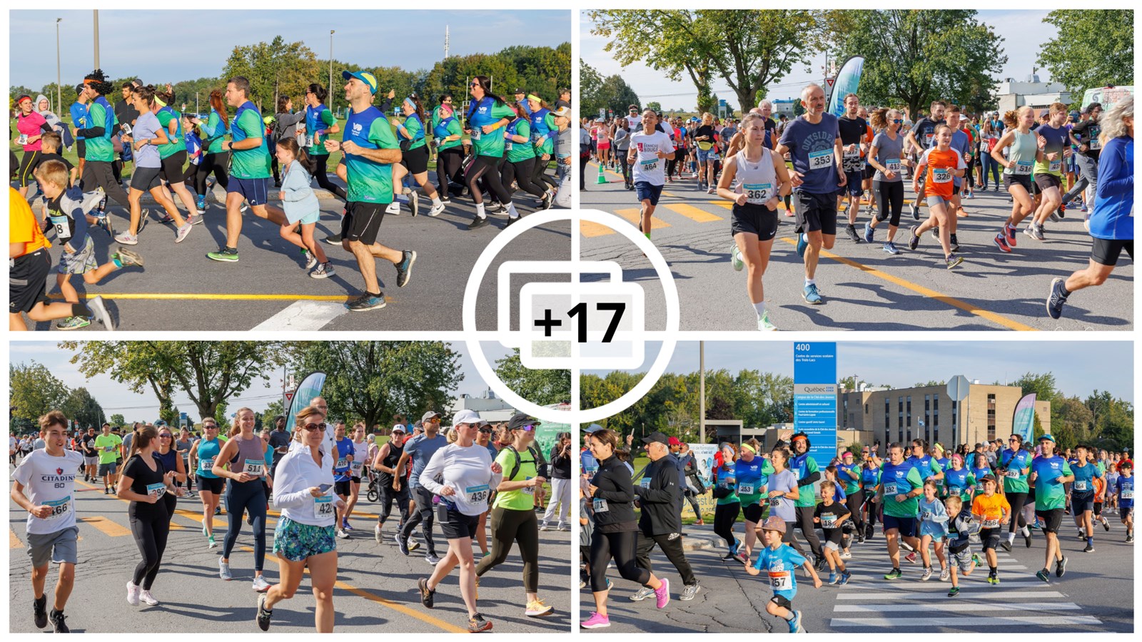 Les coureurs prennent d'assault les rues de Vaudreuil-Dorion