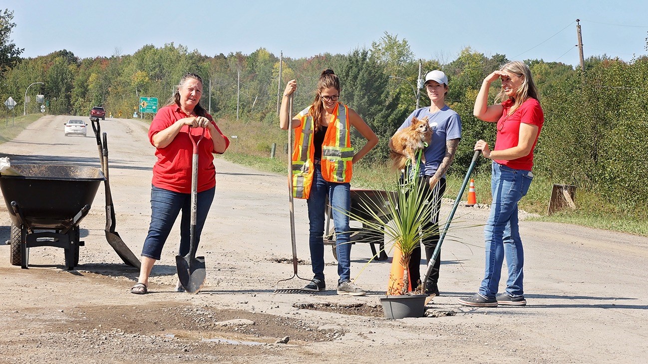 À «boutte», elle embellit la route 342 à Pointe-Fortune