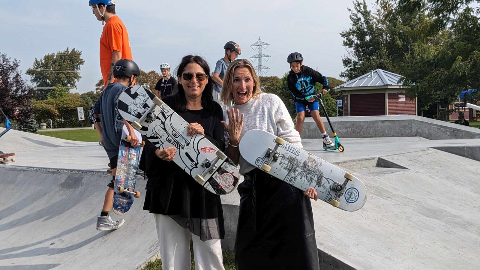 Le skatepark du parc Paul-Stevens est officiellement inauguré 