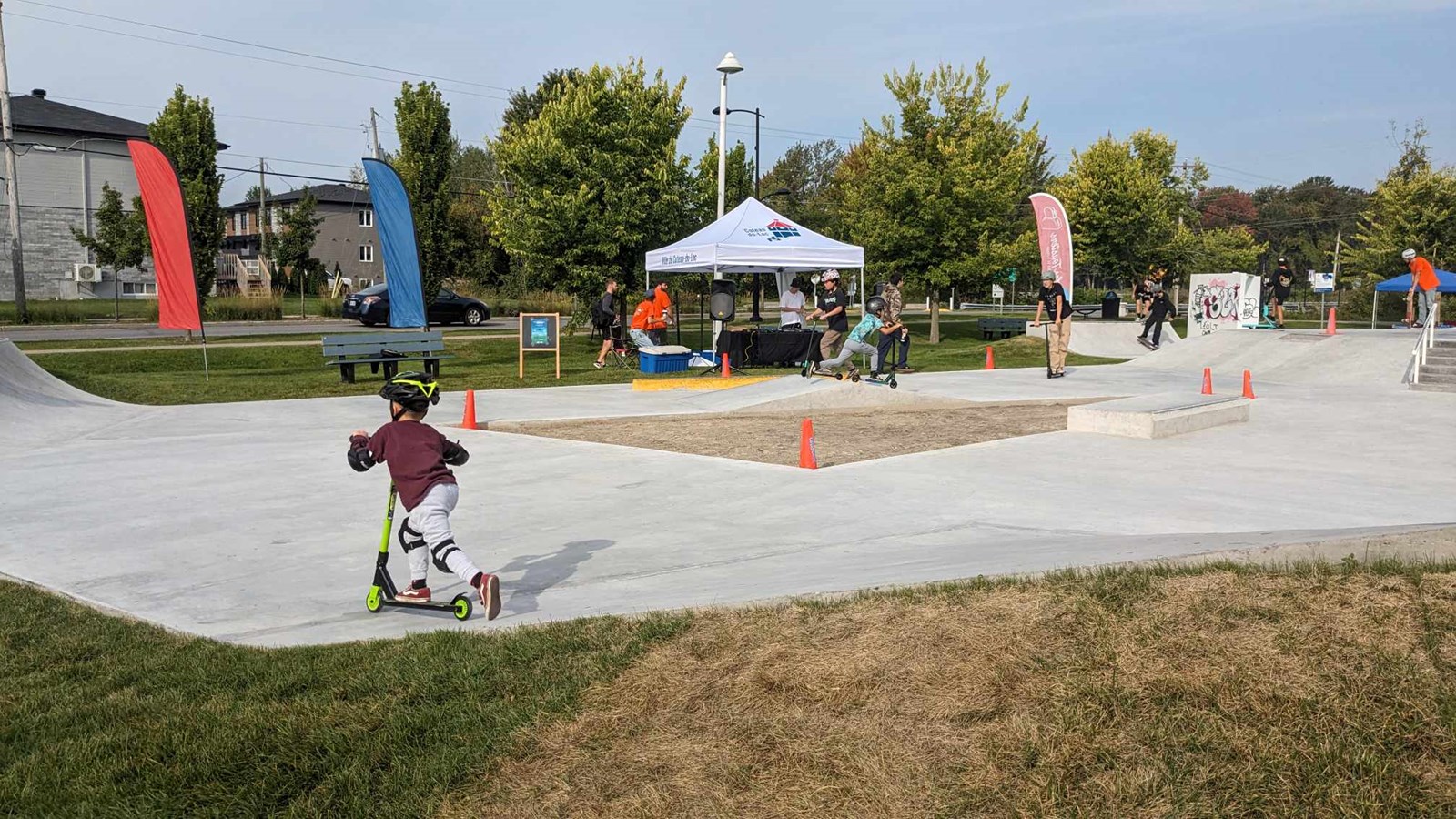 Le skatepark du parc Paul-Stevens est officiellement inauguré 