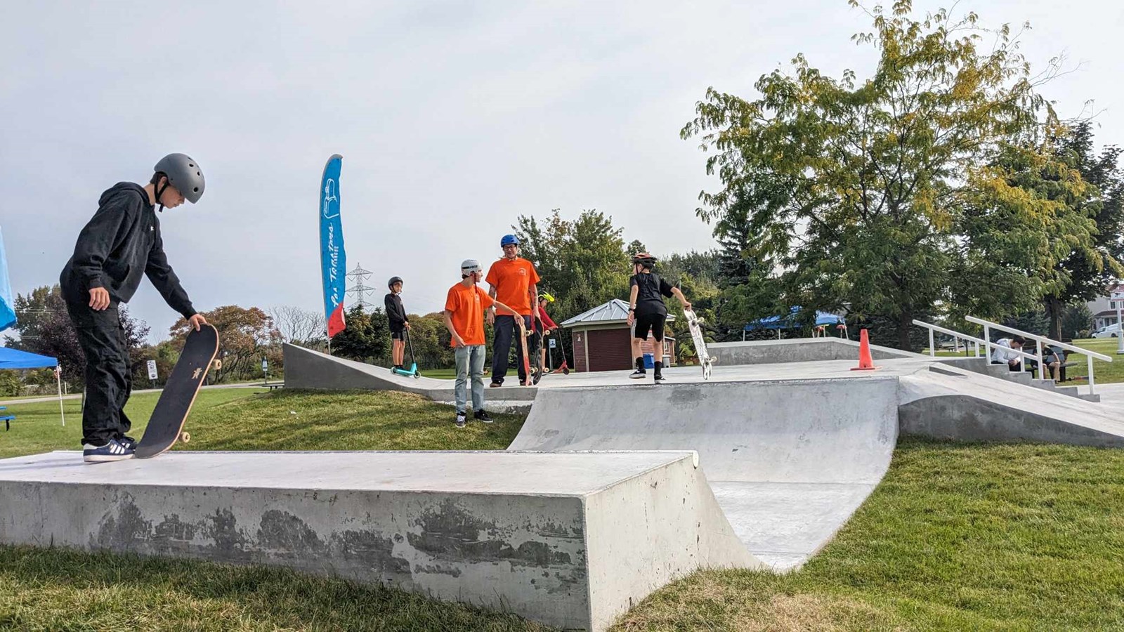 Le skatepark du parc Paul-Stevens est officiellement inauguré 