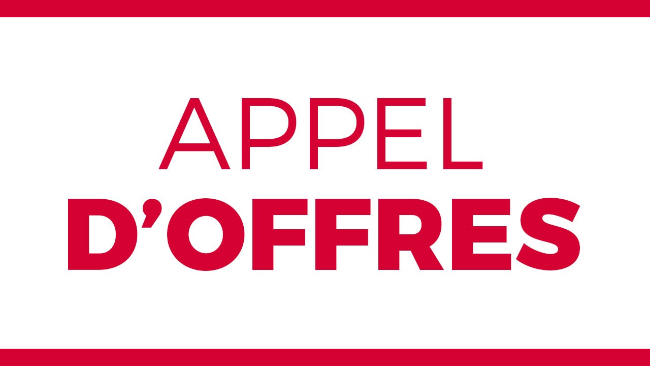 Appel d'offres
