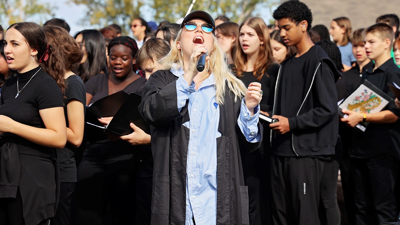 Plus de 700 élèves de la région lancent les Journées de la culture en musique