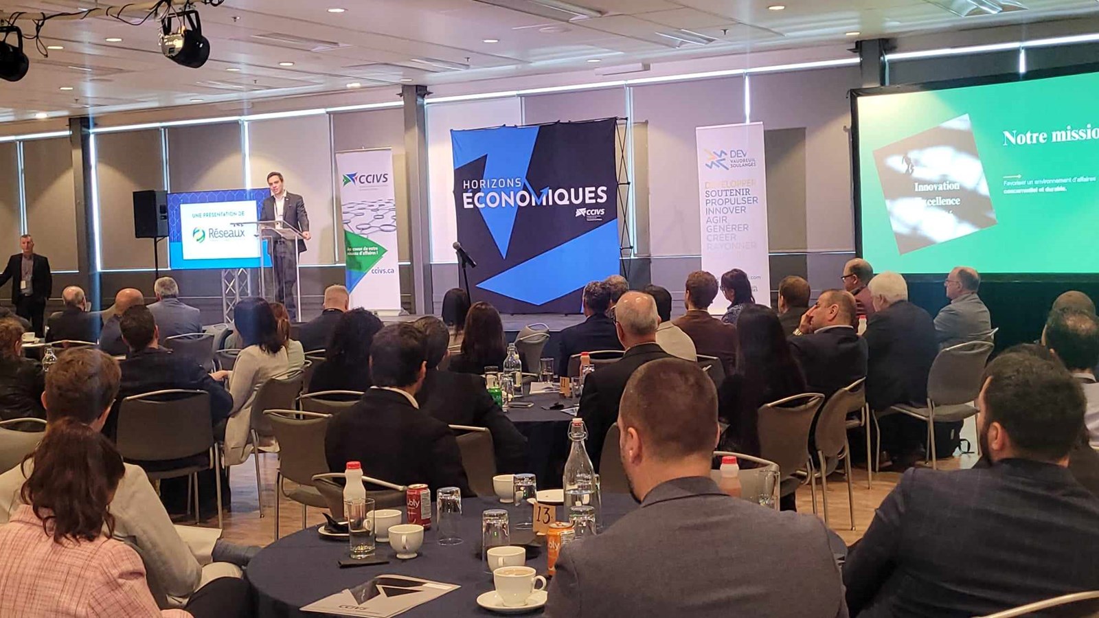 L'économie au coeur d'une grande discussion à la CCIVS