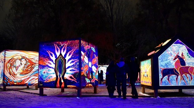 Last chance to see the Lumin'Art exhibition in Vaudreuil-Dorion 
