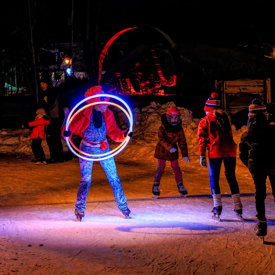Ce samedi, on s'amuse au parc de la Maison-Valois