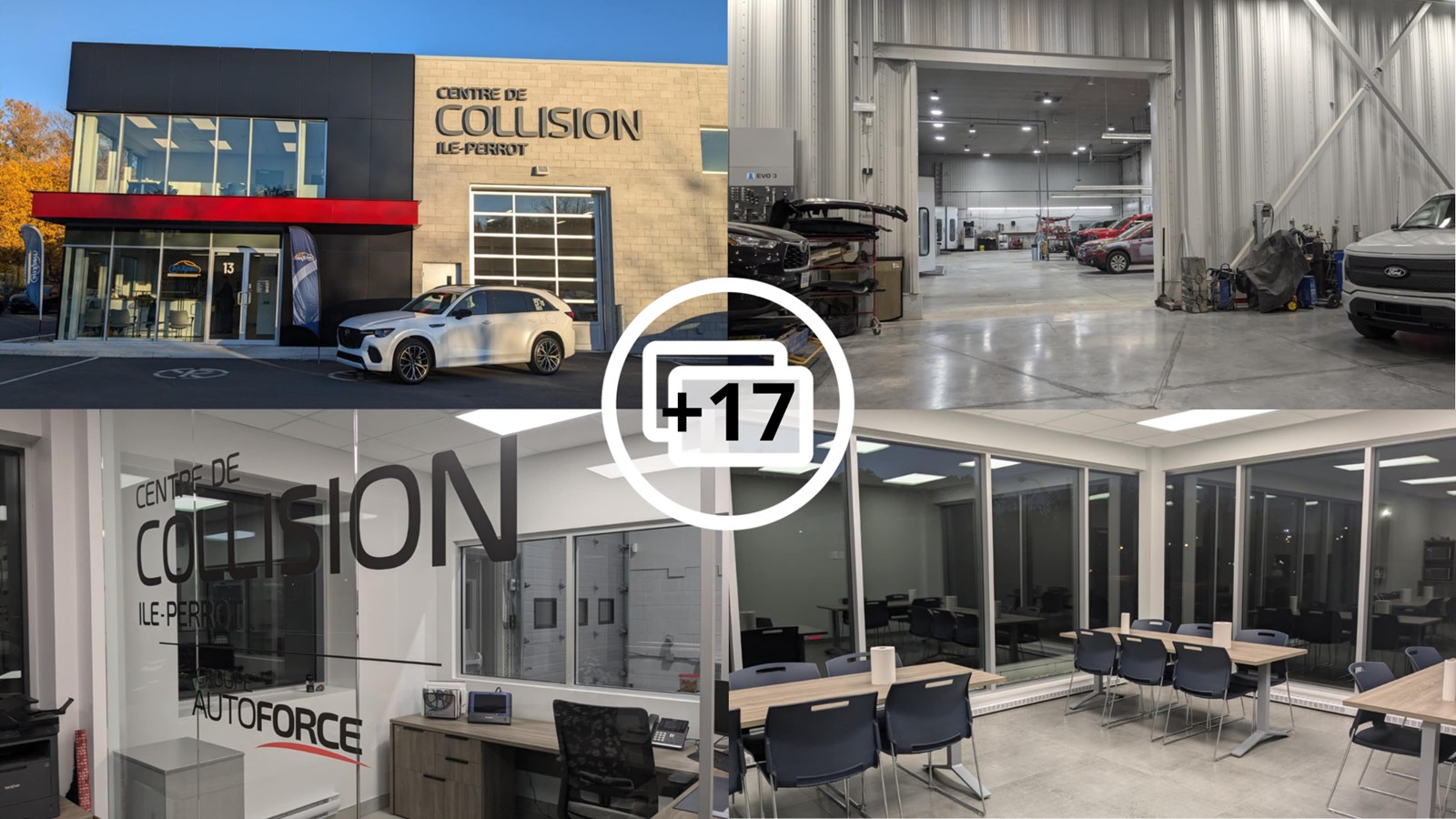 Le Groupe AutoForce présente son nouveau Centre de collision
