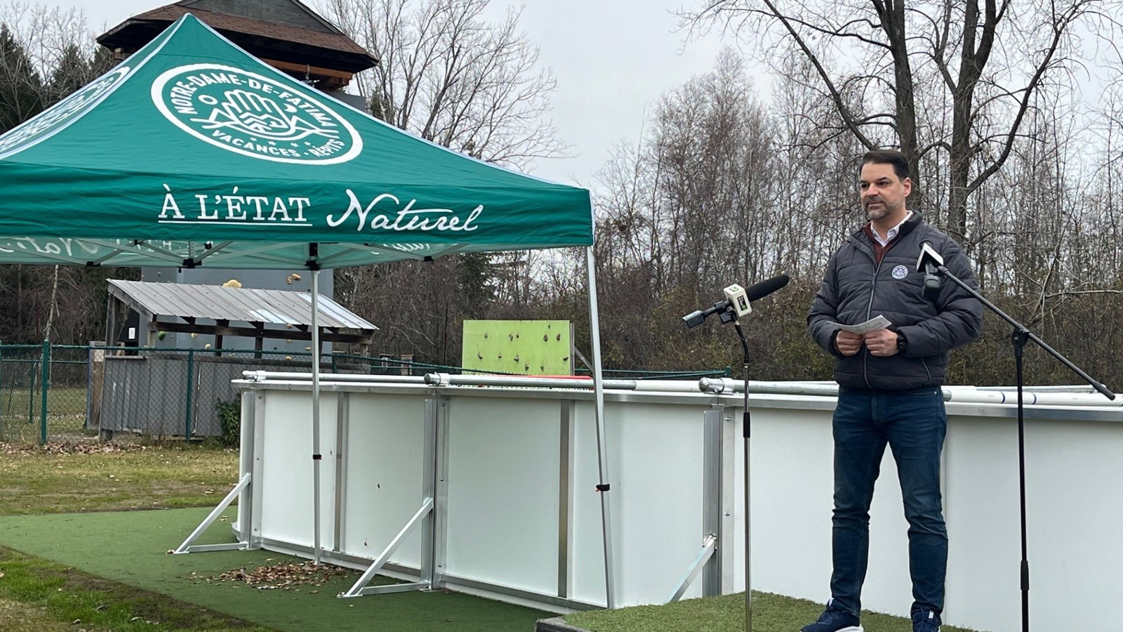 Un babyfoot géant pour le Centre Notre-Dame-de-Fatima