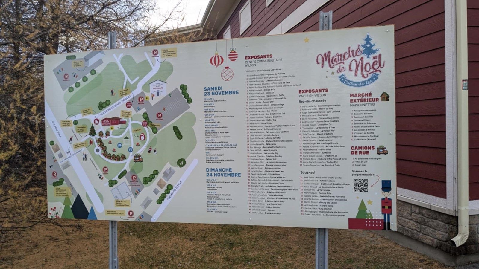 Retour en images sur le Marché de Noël de Coteau-du-Lac 
