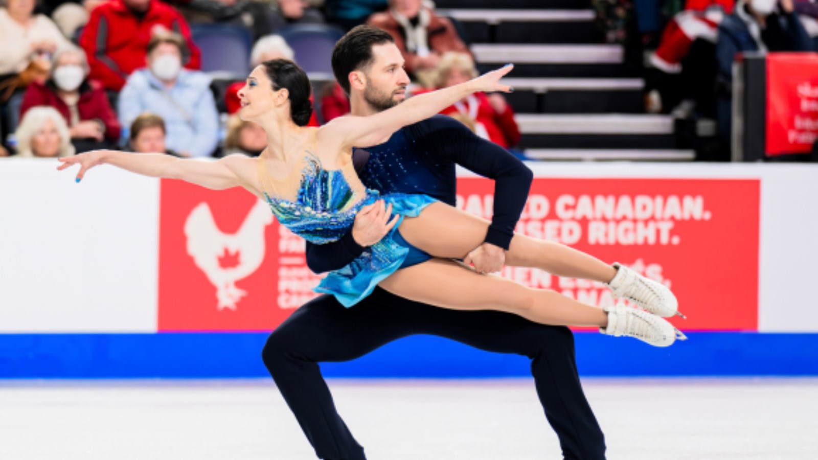 Finale du Grand Prix ISU: Maxime Deschamps et sa partenaire en vedette