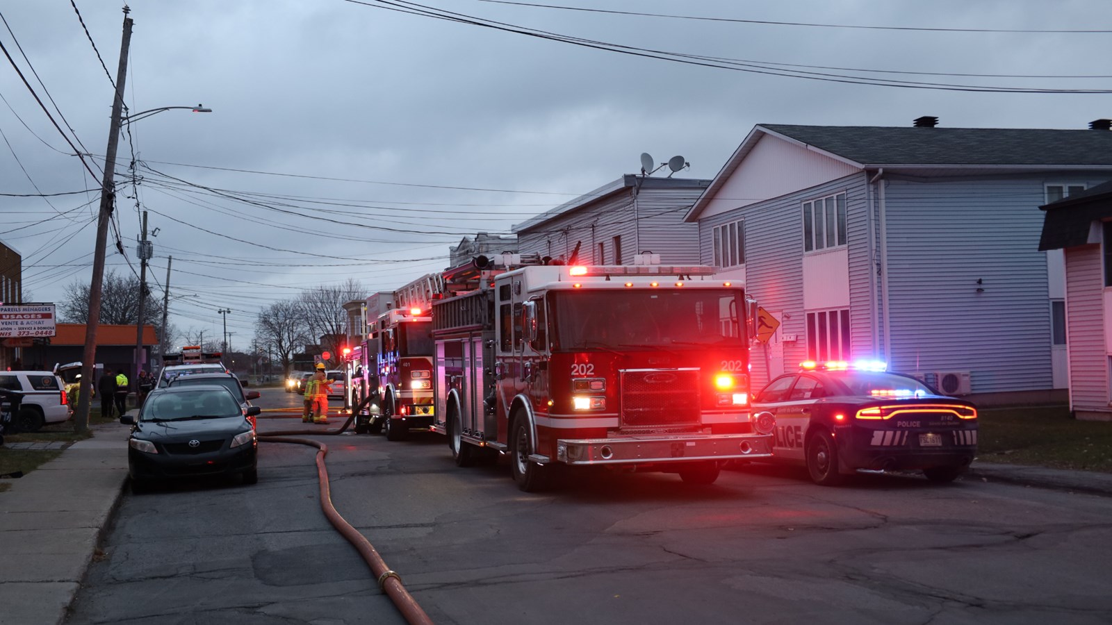Un incendie suspect est sous enquête à Salaberry-de-Valleyfield