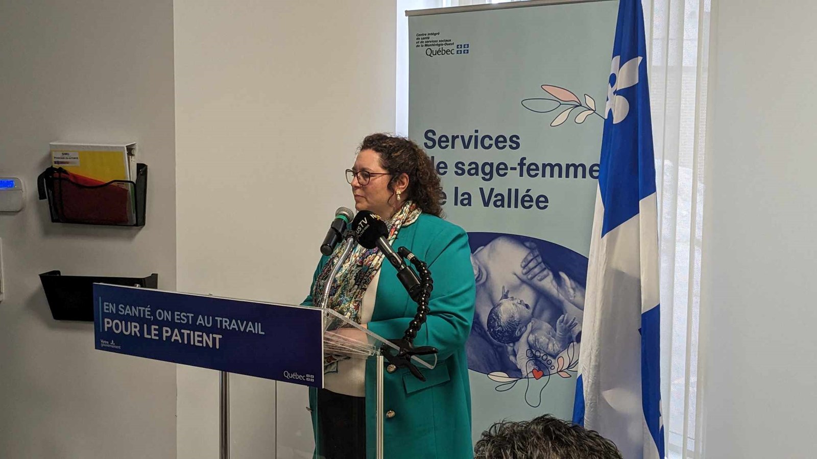La Vallée-du-Haut-Saint-Laurent a maintenant son service de sage-femme