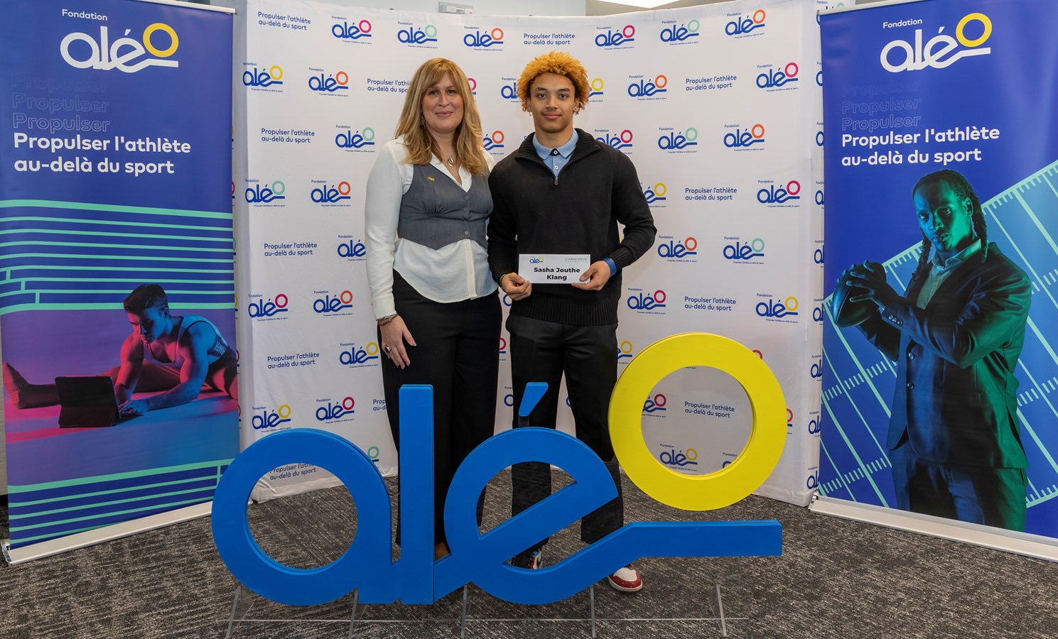 La Fondation Aléo récompense quatre athlètes d'ici