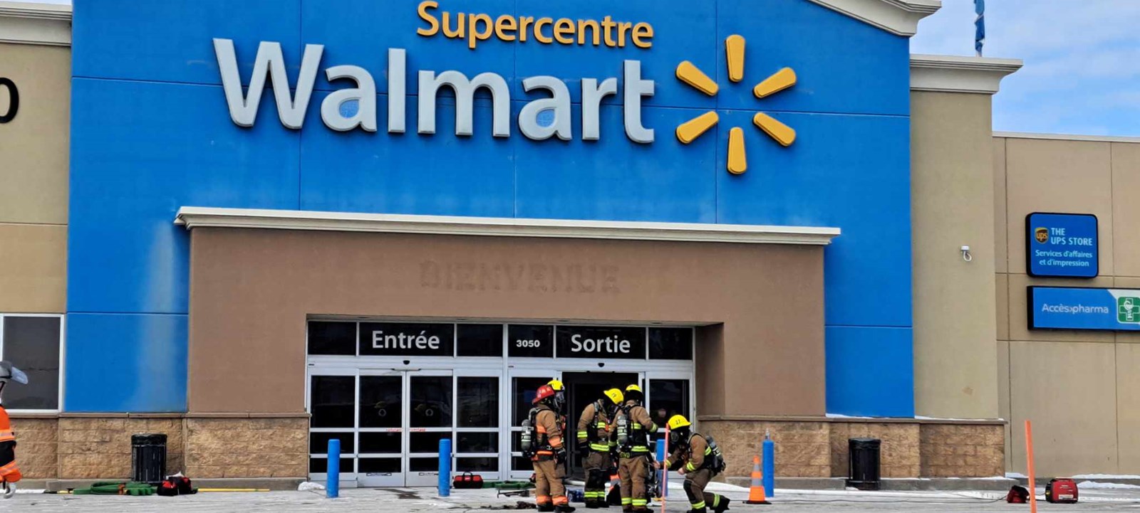 Incendie au Walmart: Toujours pas de date de réouverture confirmée