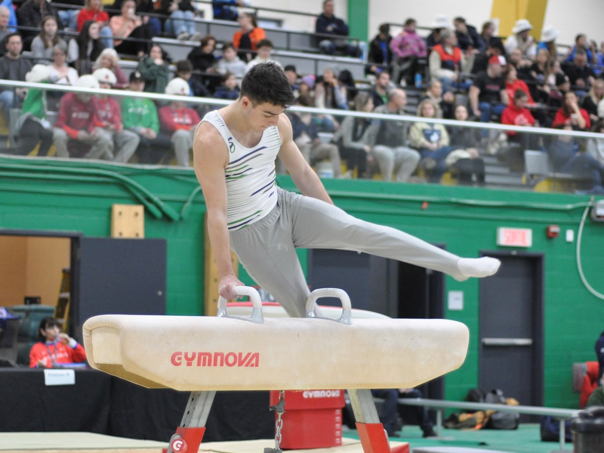 En vertu de ses performances en gymnastique, Samuel Dion a fait briller l’équipe du Sud-Ouest