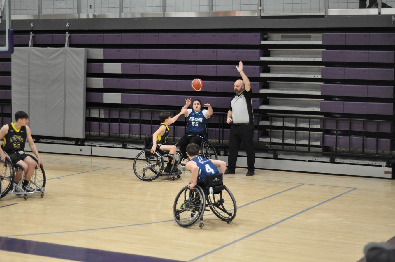 L’équipe de basketball en fauteuil roulant qui espérait l’or, a rendez-vous mardi matin pour un match où le vainqueur repartira avec le bronze