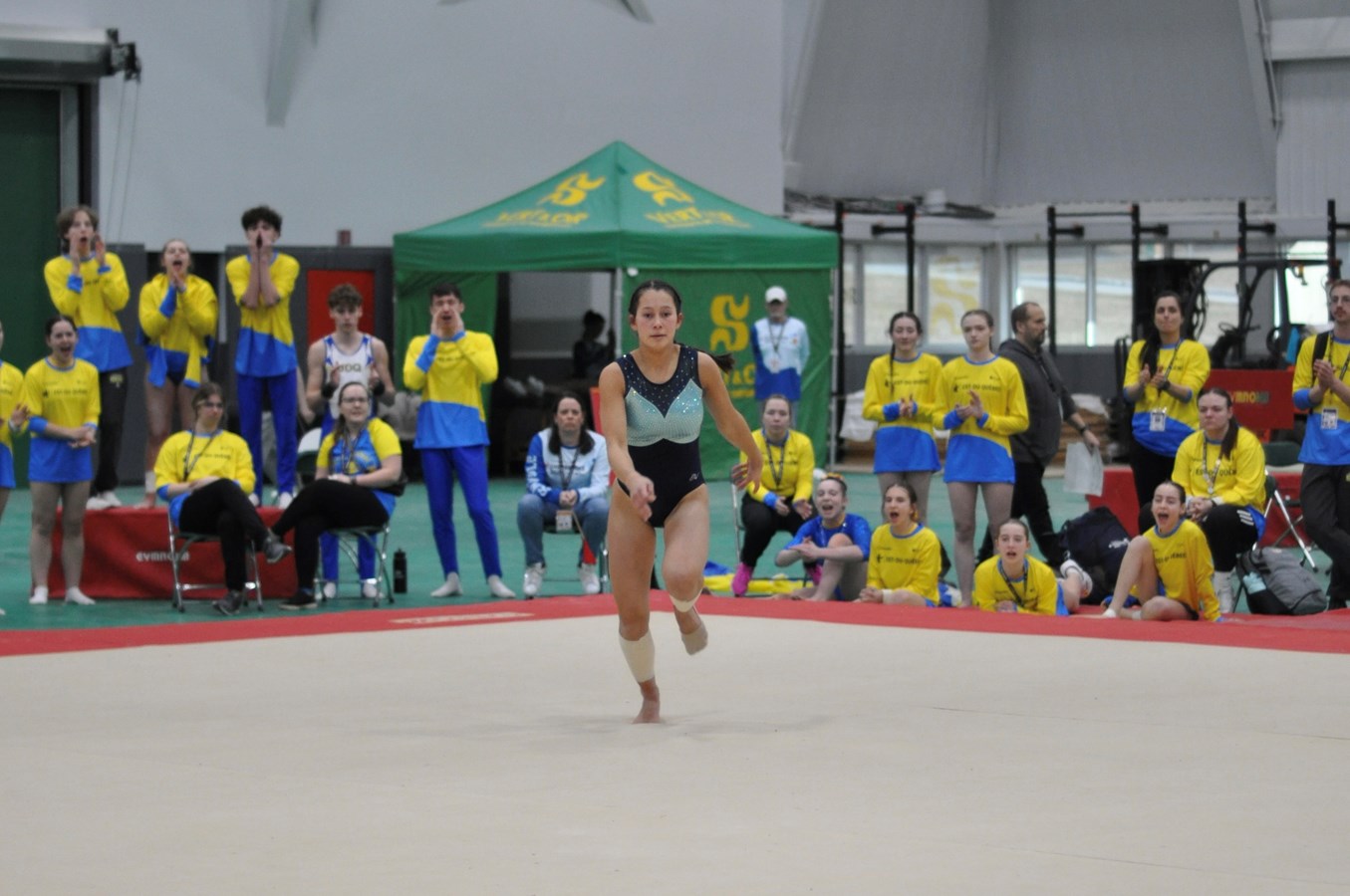 En gymnastique, l’Omnium a permis de voir les gymnastes de plus près et de constater l’effort déployé pour se tailler une place parmi les meilleures au Québec