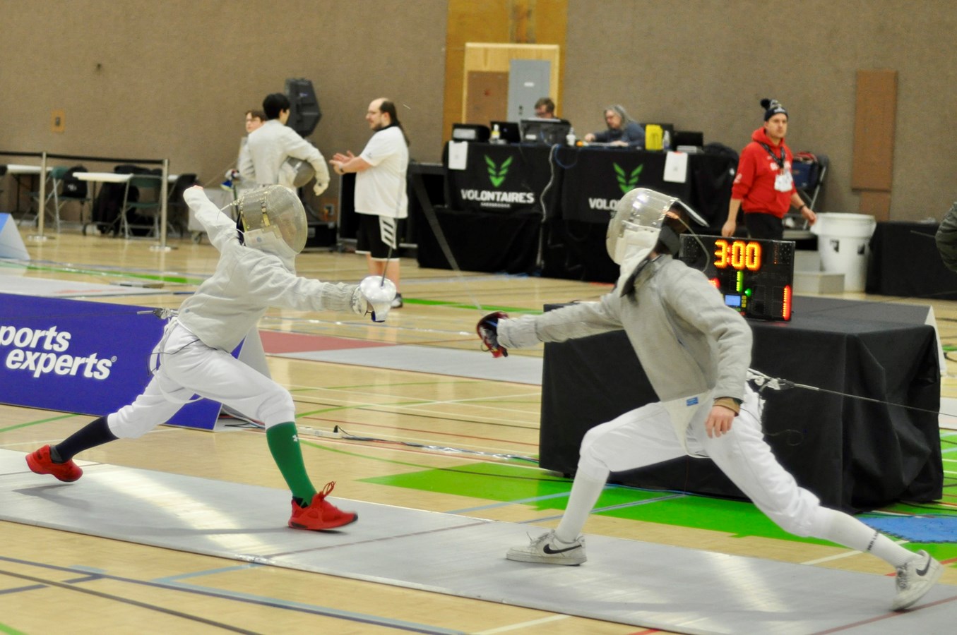 L’escrime est un sport qui donne toujours un bon spectacle lors des compétitions