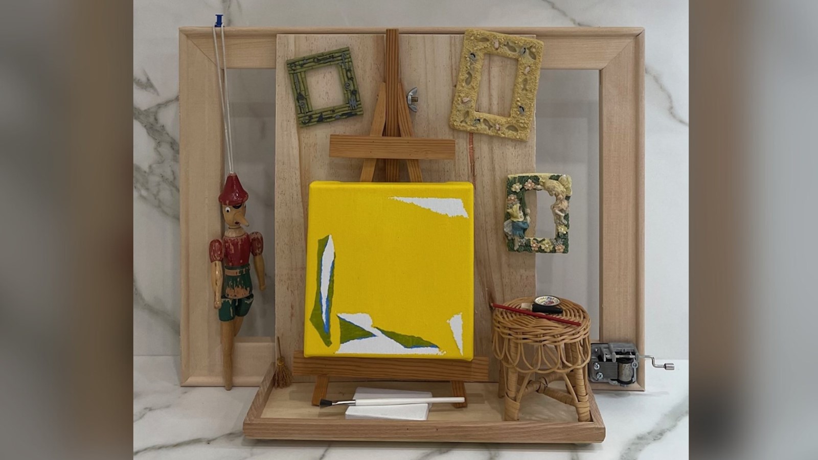 Annick Gauvreau's artwork, created to present her conference