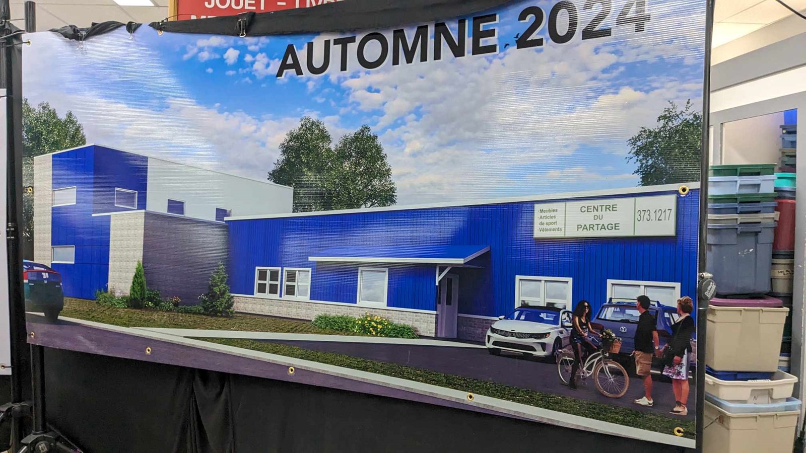 Le Centre du Partage de Salaberry-de-Valleyfield va s'agrandir 