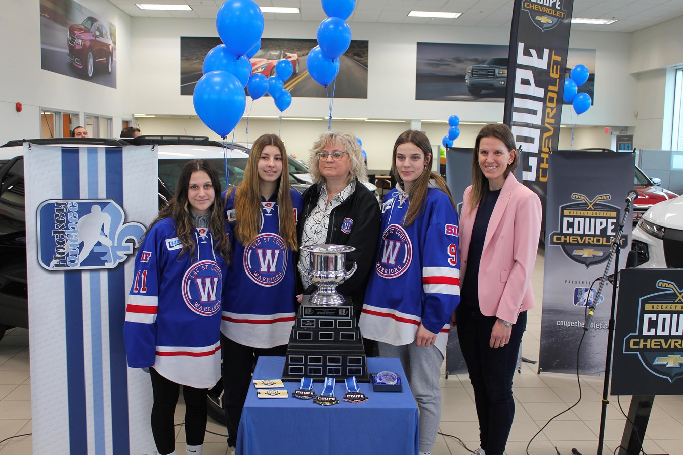 Les Championnats provinciaux de hockey féminin seront de passage à Vaudreuil-Dorion