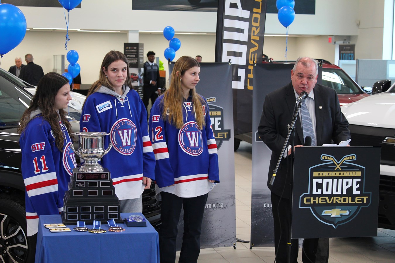 Les Championnats provinciaux de hockey féminin seront de passage à Vaudreuil-Dorion