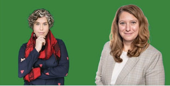 La directrice générale de la Coop CSUR, Bianka Dupaul, termine son mandat à la tête de l'organisme ces jours-ci. Ce lundi 8 avril, elle cédera sa place à Isabelle Mercier, à droite.